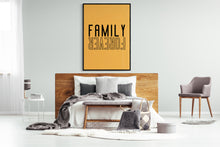 Load image into Gallery viewer, FAMILY FOREVER (Yellow Version)