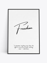 Load image into Gallery viewer, FREEDOM ABOVE ALL