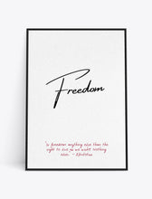 Load image into Gallery viewer, FREEDOM ABOVE ALL