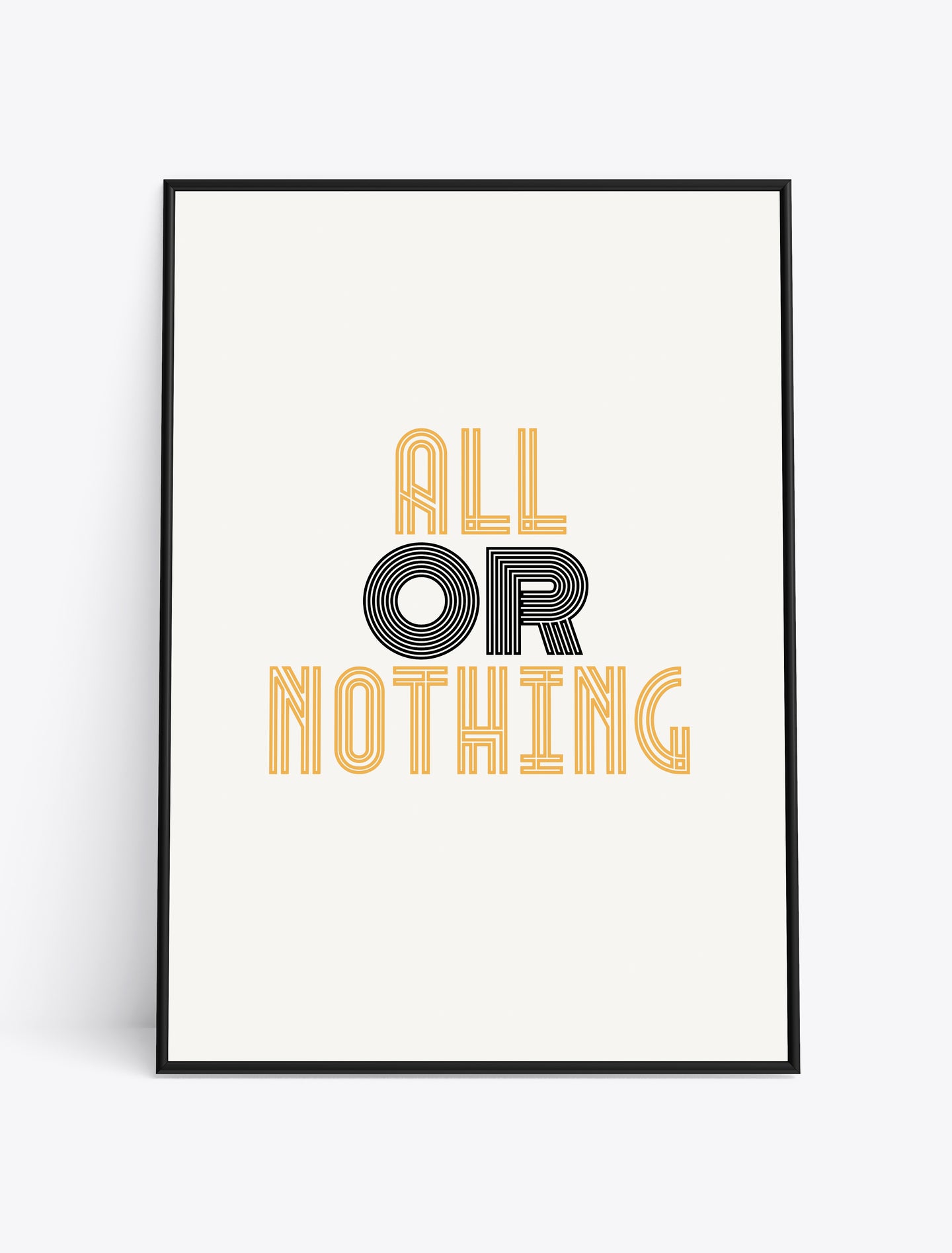 ALL OR NOTHING