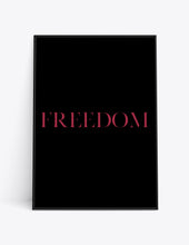 Load image into Gallery viewer, Freedom poster
