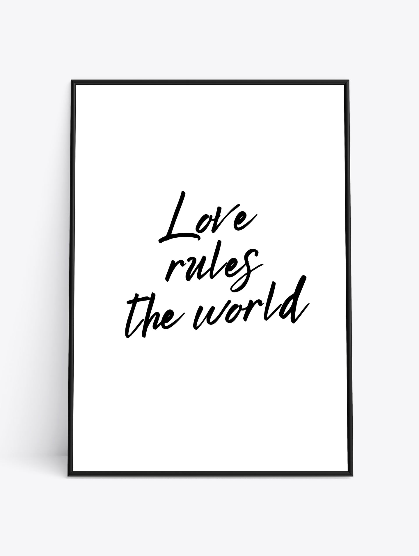 LOVE RULES THE WORLD