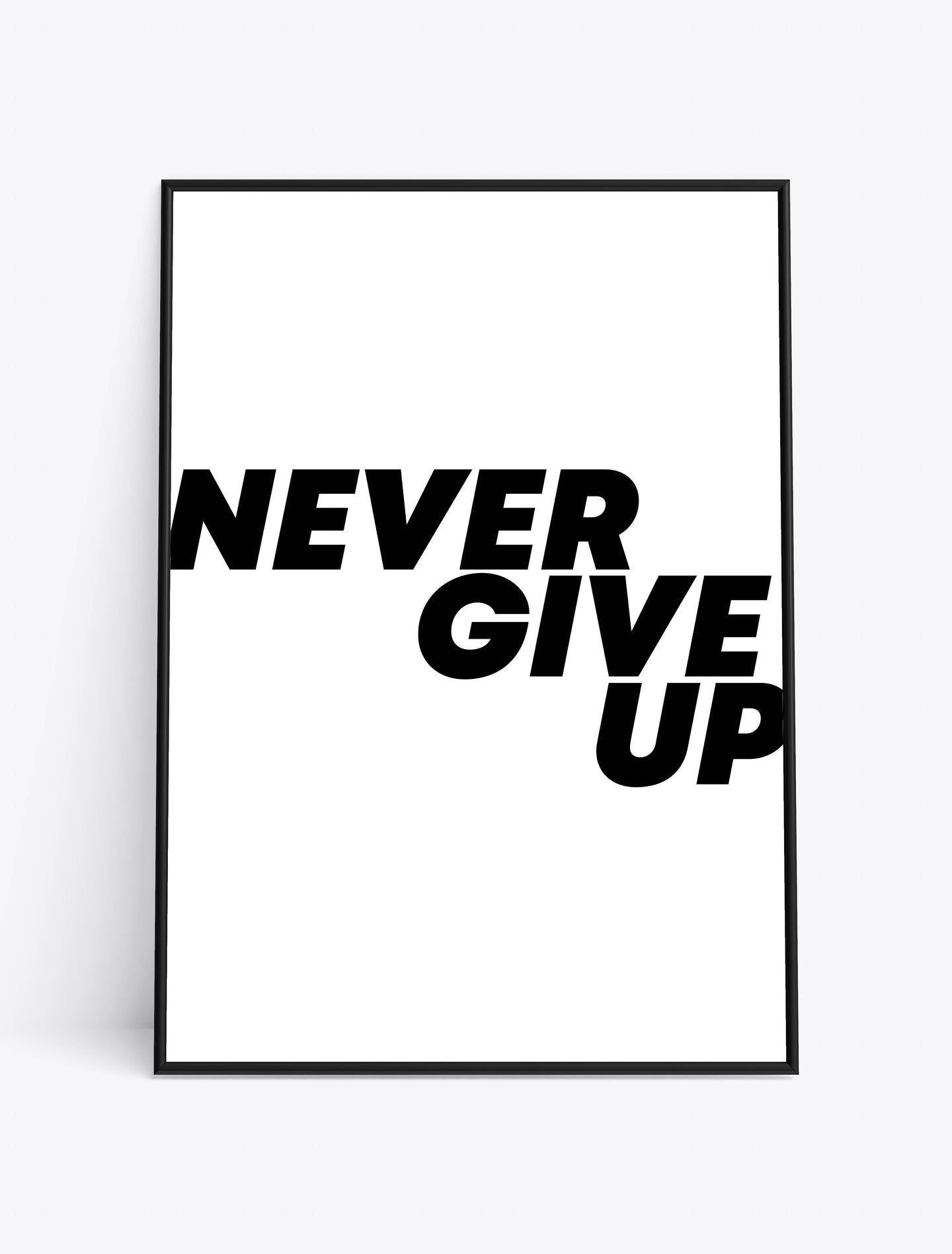 NEVER GIVE UP 4