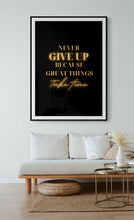 Load image into Gallery viewer, NEVER GIVE UP
