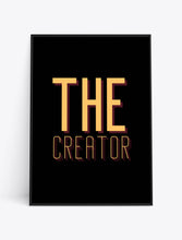 Load image into Gallery viewer, THE CREATOR 1 (Black &amp; Gold Version)
